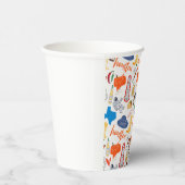 Houston Texas Paper Cups Pappbecher (Rechts)
