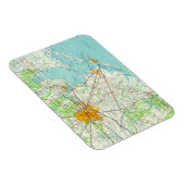 Houston Texas Postcard Magnet (Rechte Seite)