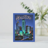 Houston Texas Postcard Postkarte (Stehend Vorderseite)