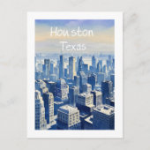 Houston Texas Postcard Postkarte (Vorderseite)