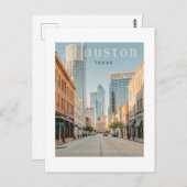 Houston Texas Postcard Postkarte (Vorne/Hinten)