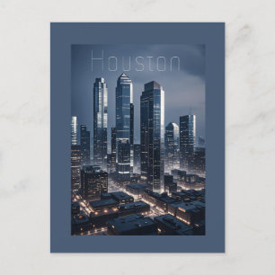 Houston Texas Postcard Postkarte