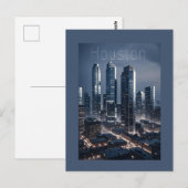 Houston Texas Postcard Postkarte (Vorne/Hinten)