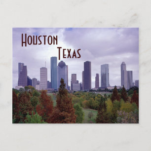 Houston Texas Postcard Postkarte