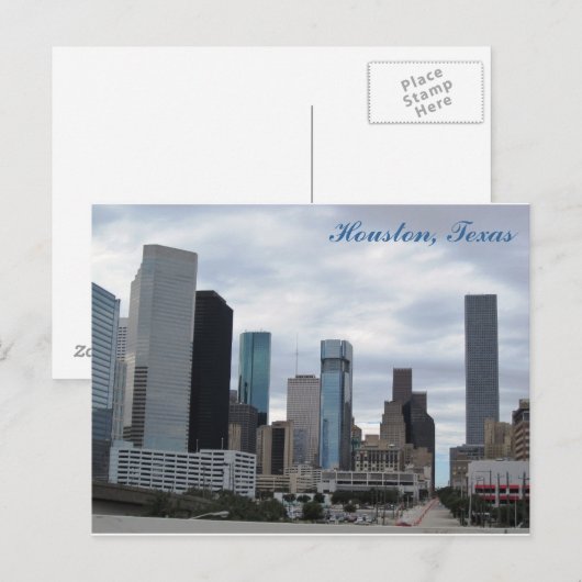 Houston, Texas Postcard Postkarte (Vorne/Hinten)