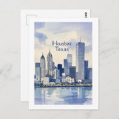 Houston Texas Postcard Postkarte (Vorne/Hinten)