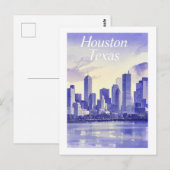 Houston Texas Postcard Postkarte (Vorne/Hinten)