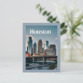 Houston Texas Postcard Postkarte (Stehend Vorderseite)