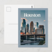 Houston Texas Postcard Postkarte (Vorne/Hinten)