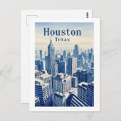 Houston Texas Postcard Postkarte (Vorne/Hinten)