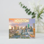 Houston Texas Postcard Postkarte (Stehend Vorderseite)