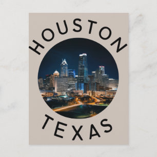 Houston Texas Postcard Postkarte