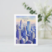 Houston Texas Postcard Postkarte (Stehend Vorderseite)
