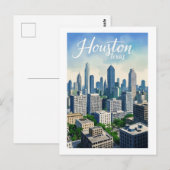 Houston Texas Postcard Postkarte (Vorne/Hinten)