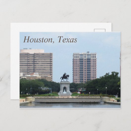 Houston, Texas Postcard Postkarte (Vorne/Hinten)