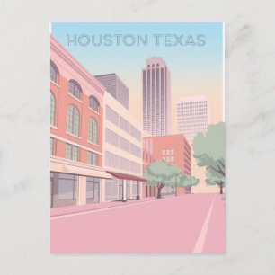Houston Texas Postcard Postkarte