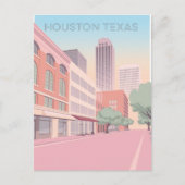 Houston Texas Postcard Postkarte (Vorderseite)