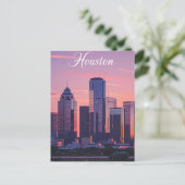 Houston Texas Postcard Postkarte (Stehend Vorderseite)