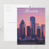 Houston Texas Postcard Postkarte (Vorne/Hinten)