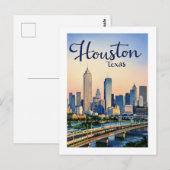 Houston Texas Postcard Postkarte (Vorne/Hinten)