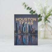 Houston Texas Postcard Postkarte (Stehend Vorderseite)