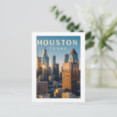 Houston Texas Postcard Postkarte (Stehend Vorderseite)