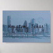houston Texas Poster (Vorne)