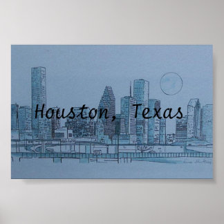 houston Texas Poster