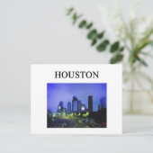 HOUSTON texas Postkarte (Stehend Vorderseite)