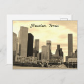 Houston, Texas - Postkarte (Vorne/Hinten)