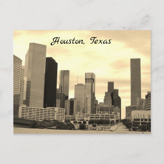 Houston, Texas - Postkarte (Vorderseite)