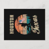 Houston Texas Postkarte (Vorderseite)