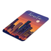Houston Texas Reise Magnet (Linke Seite)