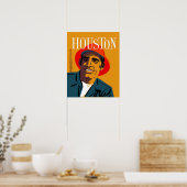 Houston, Texas Reiseplakat Poster (Küche)