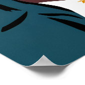 Houston, Texas Reiseplakat Poster (Ecke)