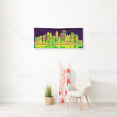 Houston Texas Skyline Banner (Insitu)