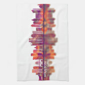 Houston Texas Skyline Geschirrtuch (Vertikal)