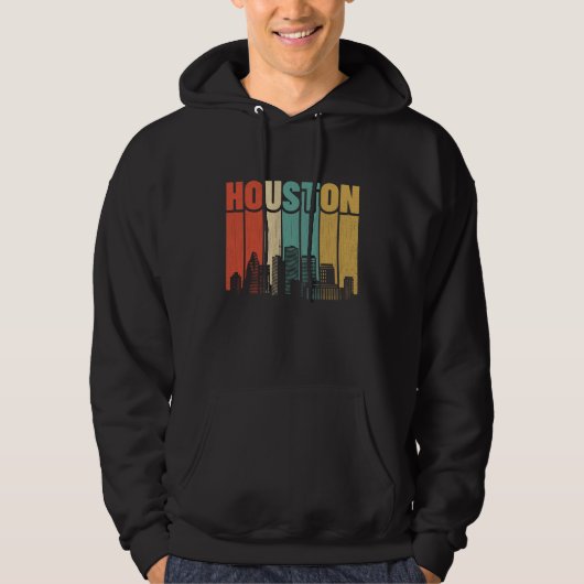 Houston Texas Skyline Hoodie (Vorderseite)