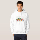Houston Texas Skyline Hoodie (Vorne ganz)