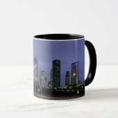 Houston Texas Skyline Kaffee Tasse (VorderseiteRechts)