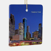 Houston, Texas-Skyline Keramikornament (Rechts)