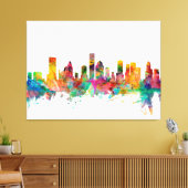 Houston Texas Skyline Leinwanddruck (Insitu (Wohnzimmer))