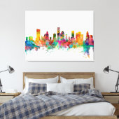 Houston Texas Skyline Leinwanddruck (Insitu (Schlafzimmer))