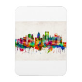 Houston Texas Skyline Magnet (Vertikal)