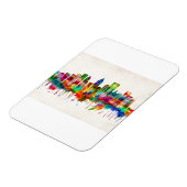 Houston Texas Skyline Magnet (Linke Seite)