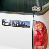 Houston Texas Skyline (Panoramic) Autoaufkleber (Auf Lkw)