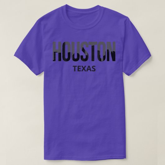 Houston Texas Skyline Pride I T-Shirt (Design vorne)