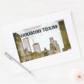Houston Texas Skyline Stickers (Umschlag)