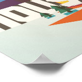 Houston, Texas | Stadtgestaltung Poster (Ecke)