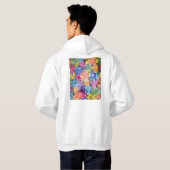 Houston Texas Stadtplan Hoodie (Schwarz voll)